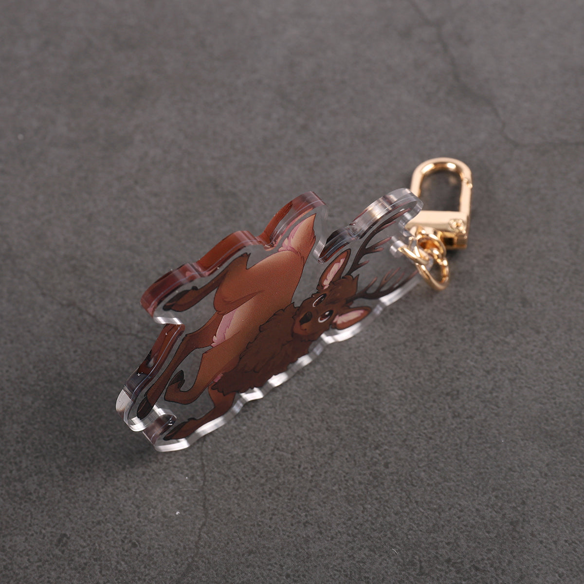 Elk - Deer - Acrylic Charm