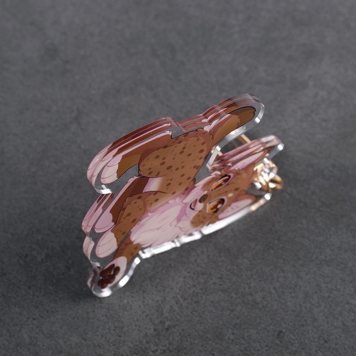 Eurasian Lynx - Acrylic Charm