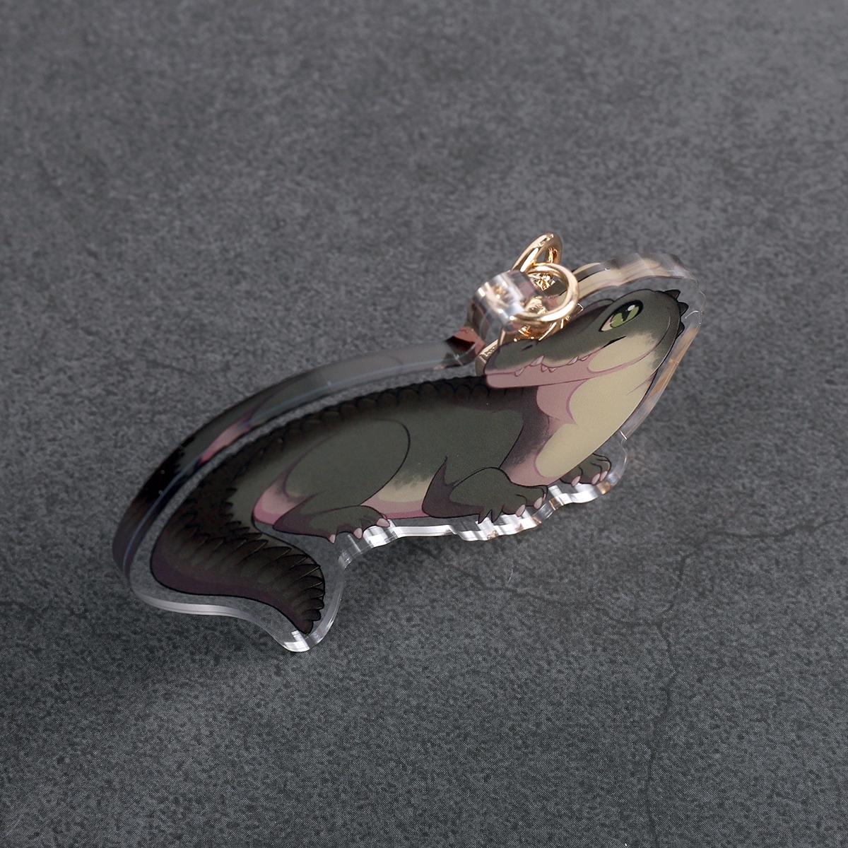 Crocodile - Acrylic Charm