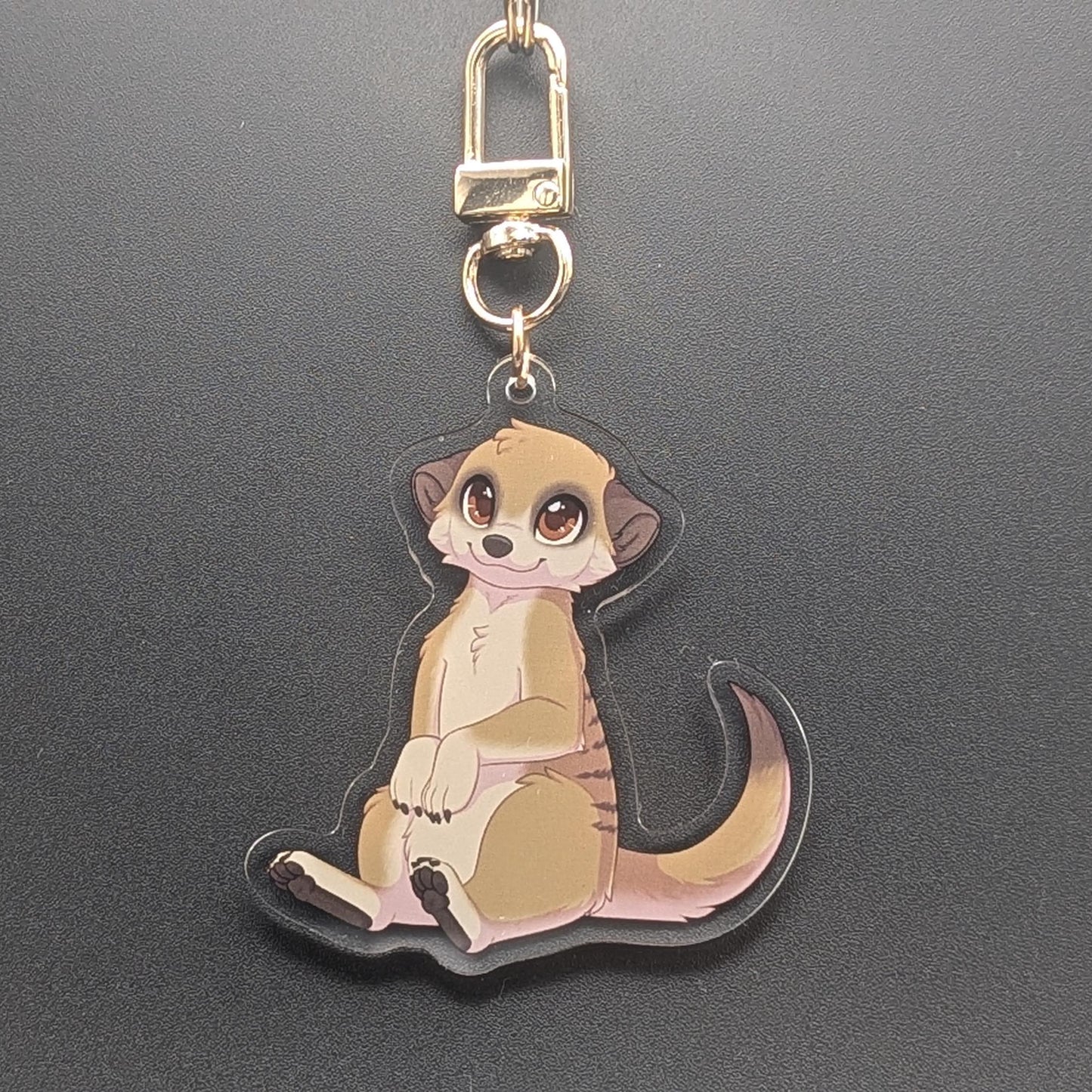 Meerkat Acrylic Charm