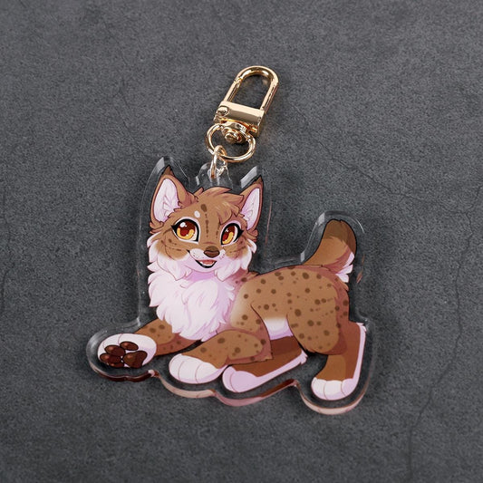 Eurasian Lynx - Acrylic Charm