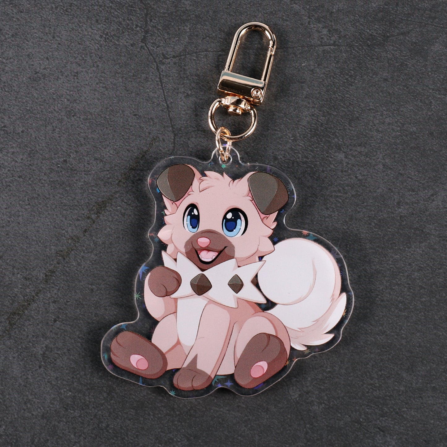 Rockruff - Shiny colours & Holographic reverse