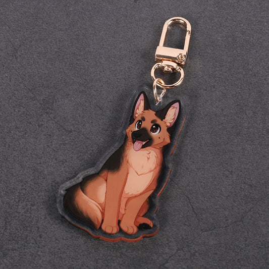 German Shepherd - Acrylic Charm