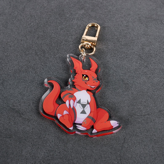Guilmon - Acrylic Charm