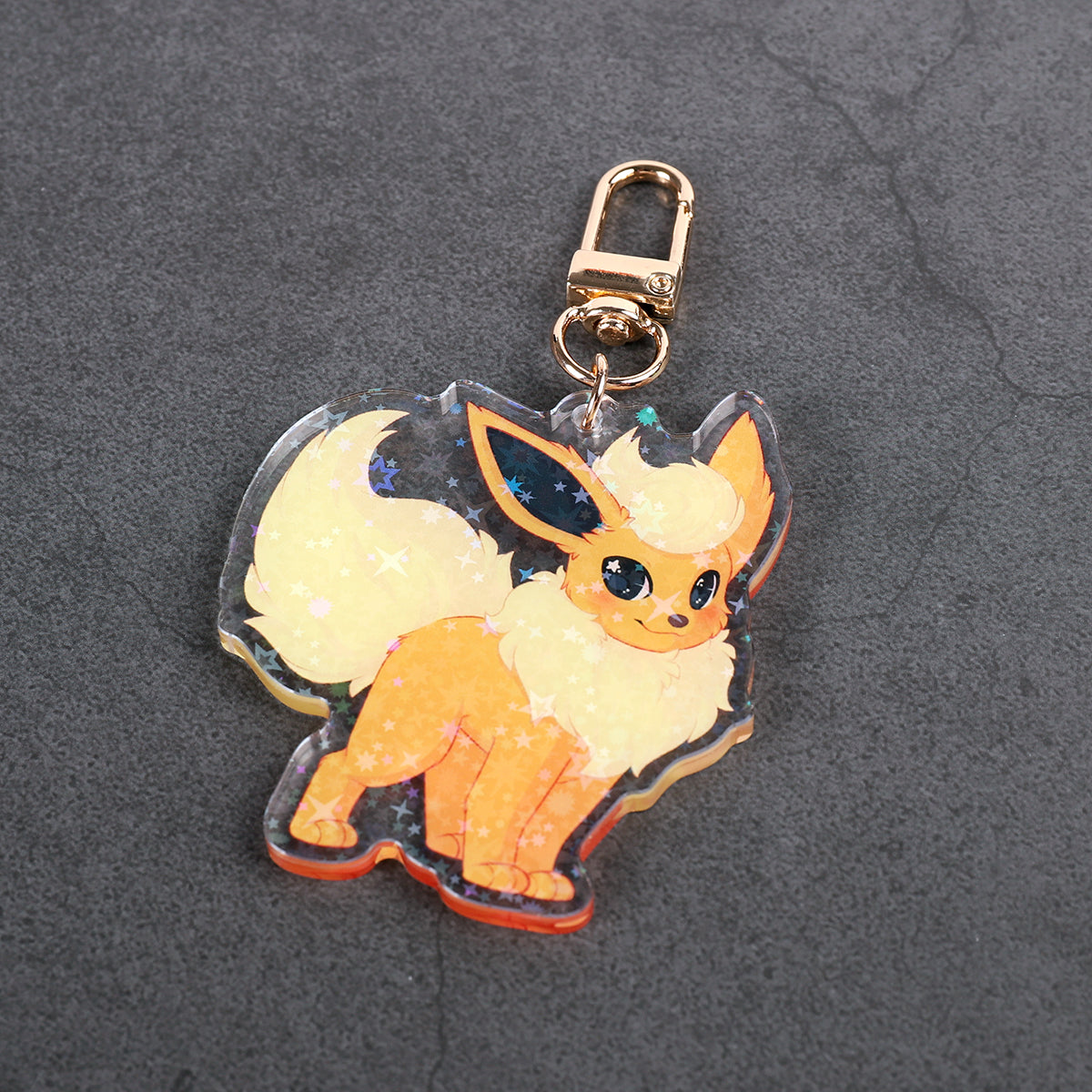 Flareon - Shiny colours & Holographic reverse
