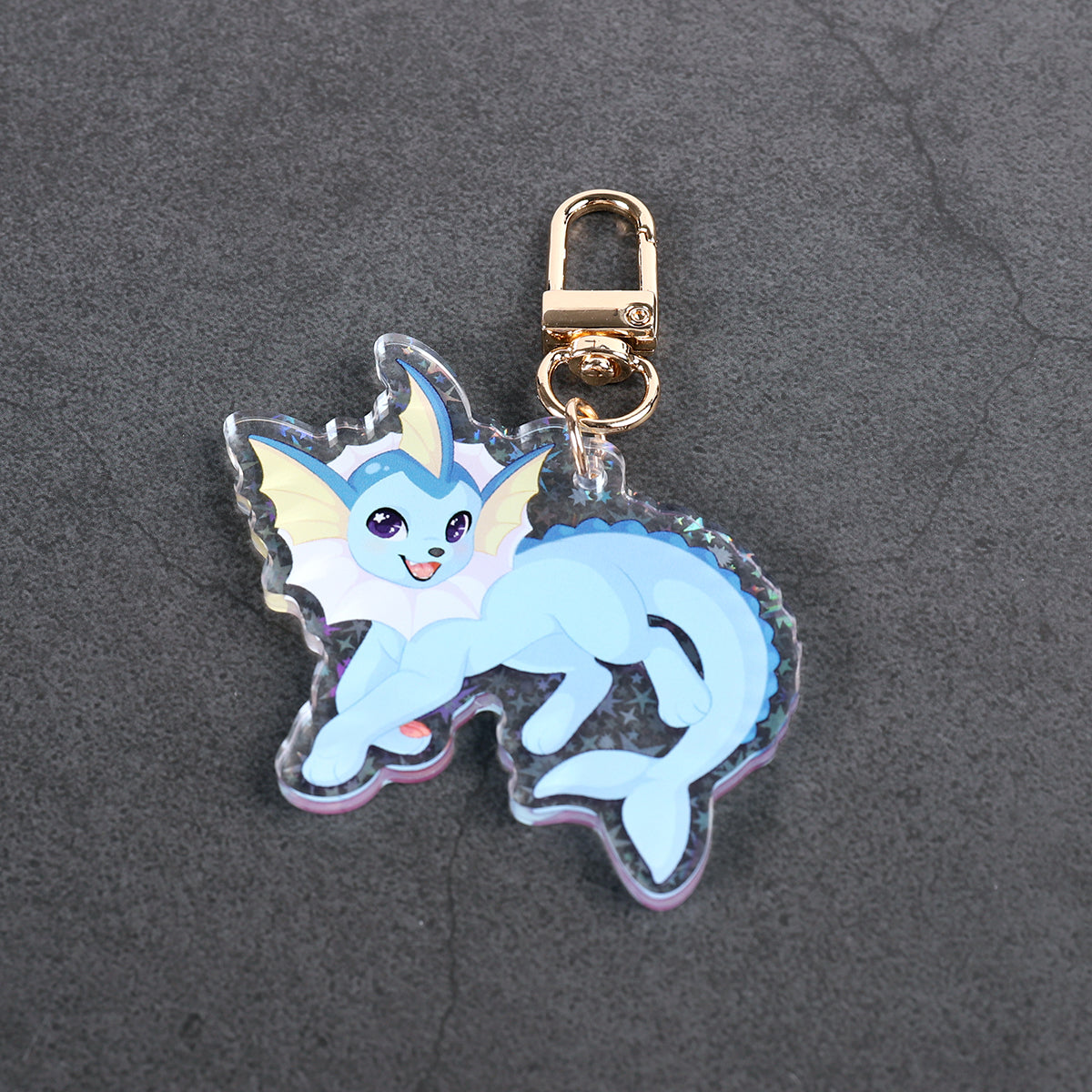 Vaporeon - Shiny colours & Holographic reverse