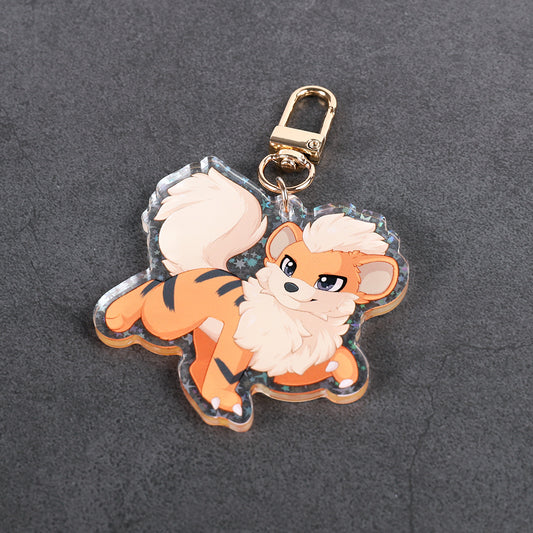 Growlithe - Shiny colours & Holographic reverse