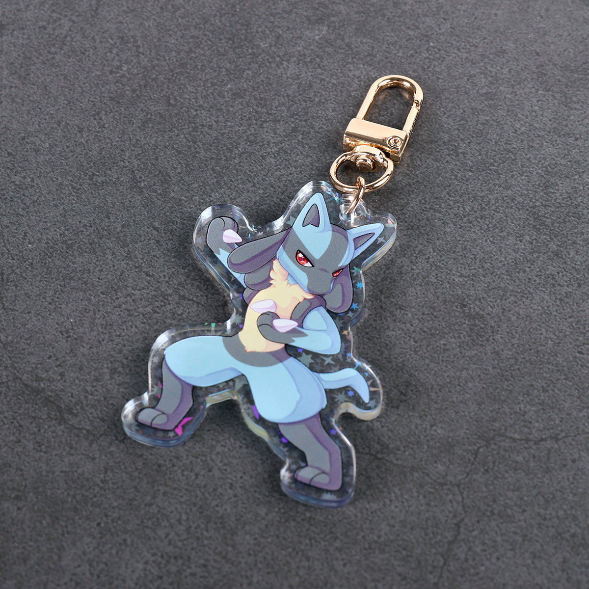 Lucario - Shiny colours & Holographic reverse