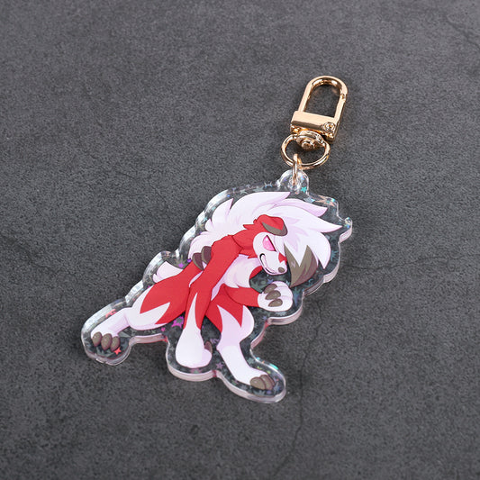 Lycanroc Midnight - Shiny colours & Holographic reverse