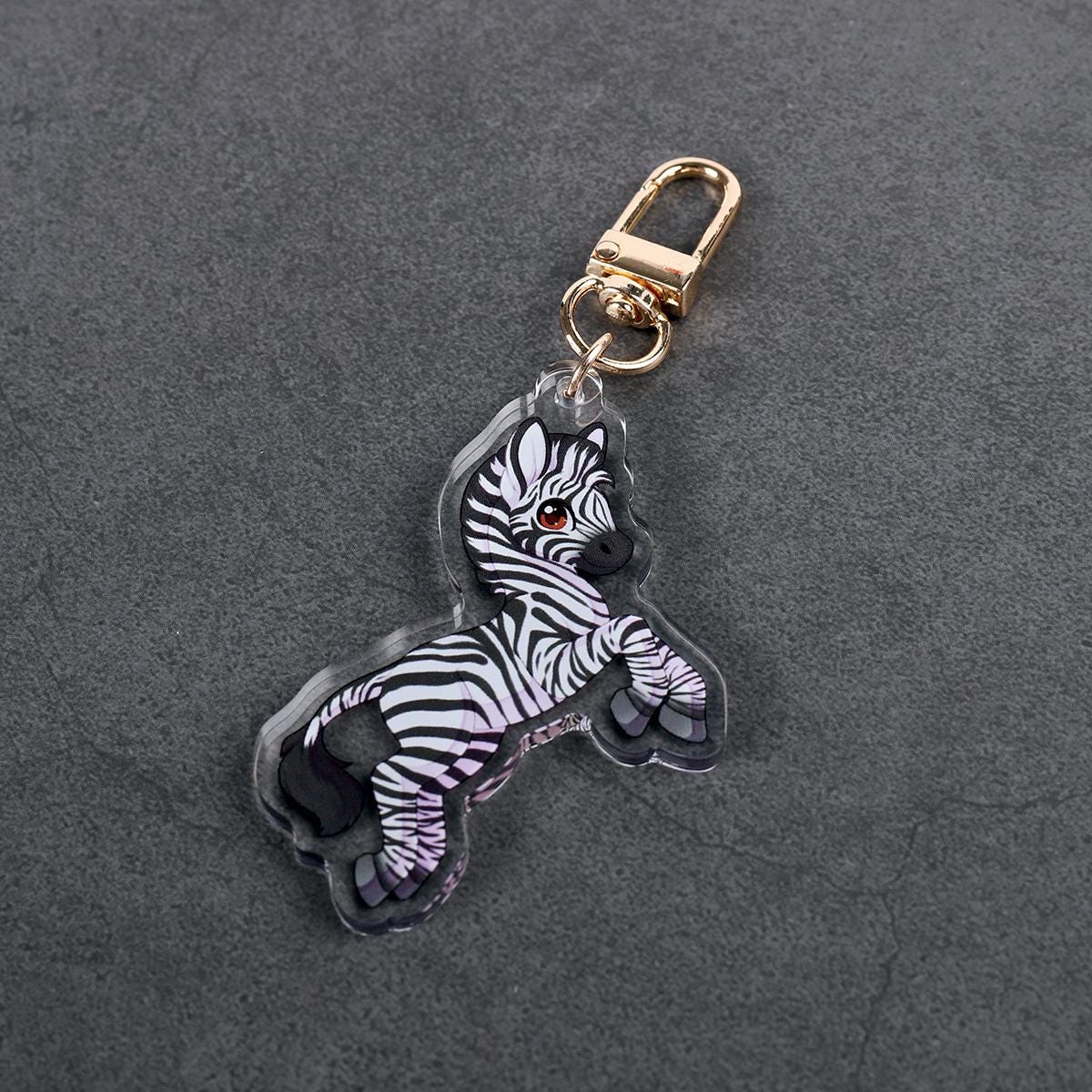 Zebra - Acrylic Charm