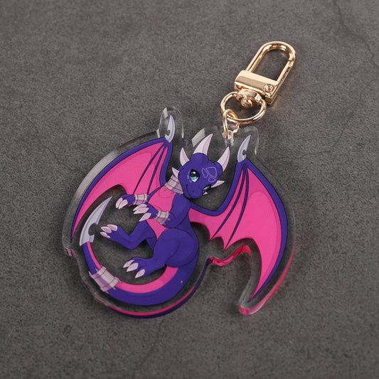 Cynder - Spyro - Acrylic Charm