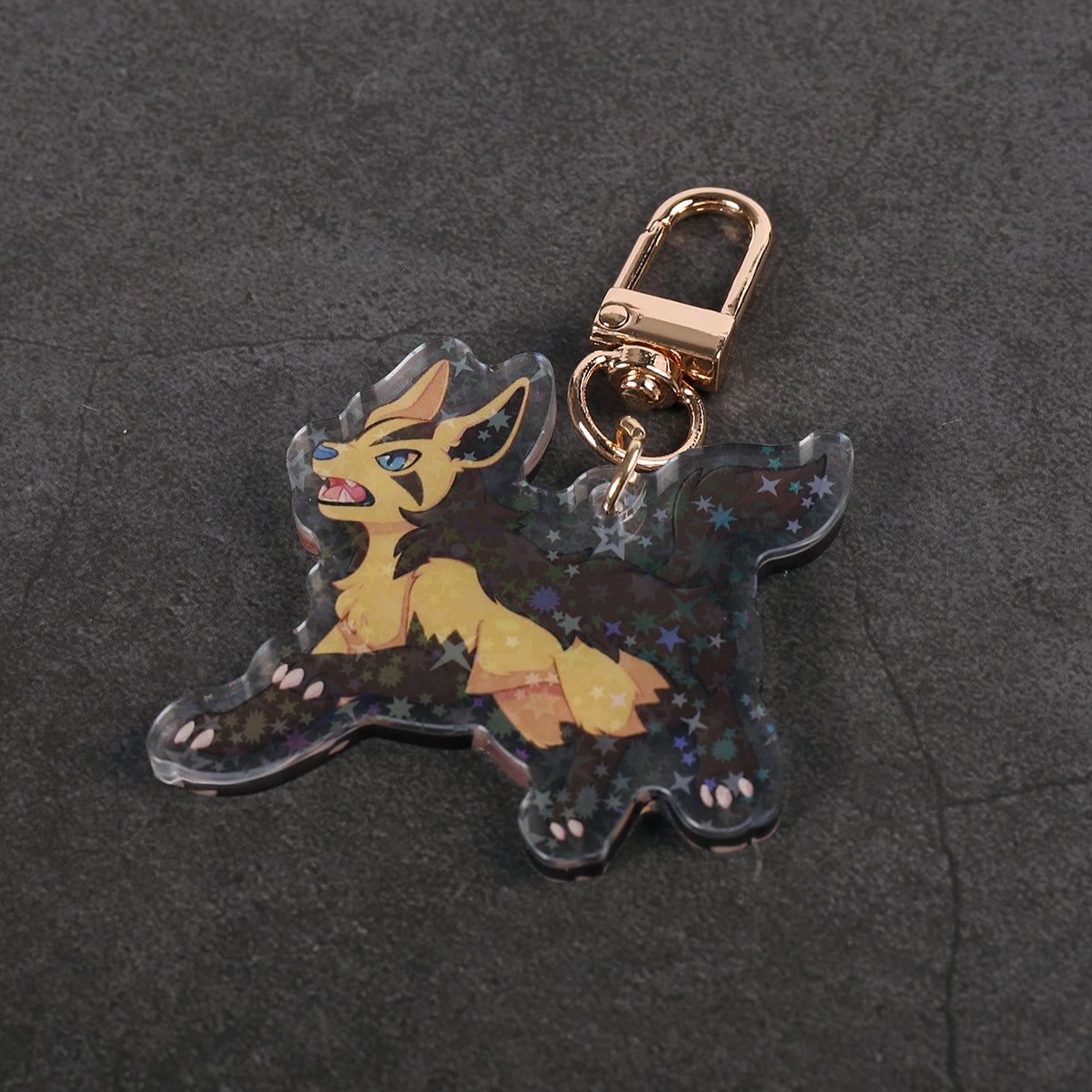 Mightyena - Shiny colours & Holographic reverse