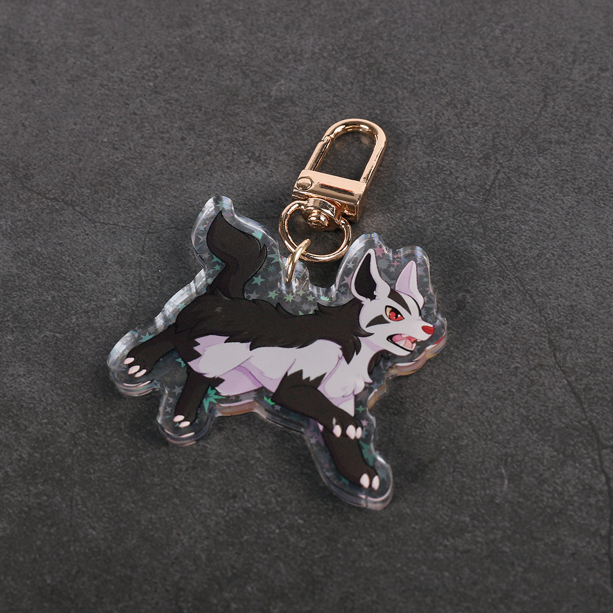 Mightyena - Shiny colours & Holographic reverse