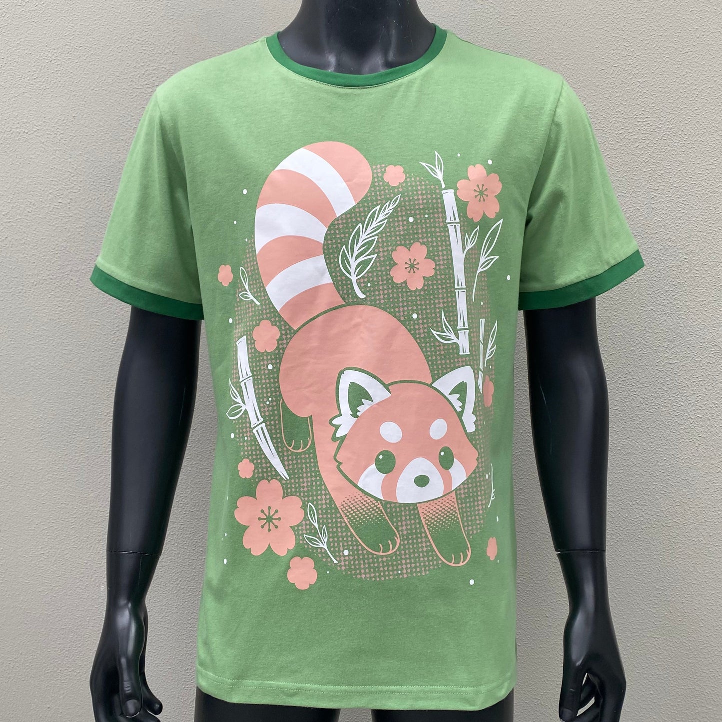 Red Panda - Ringer Shirt
