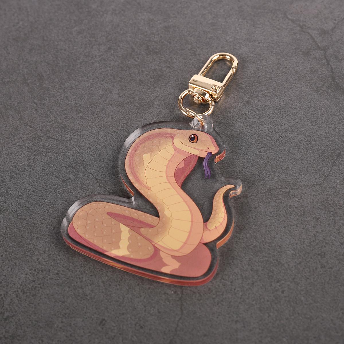 Malaysian King Cobra - Acrylic Charm
