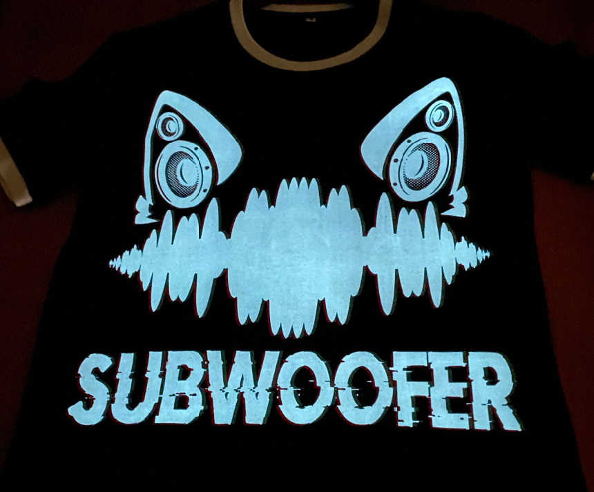 Subwoofer - Glow in the Dark Shirt!