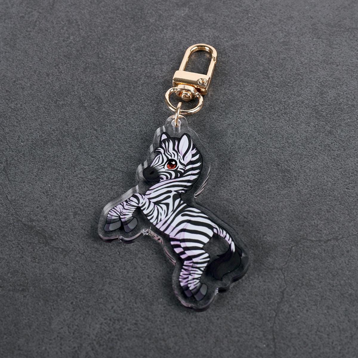 Zebra - Acrylic Charm