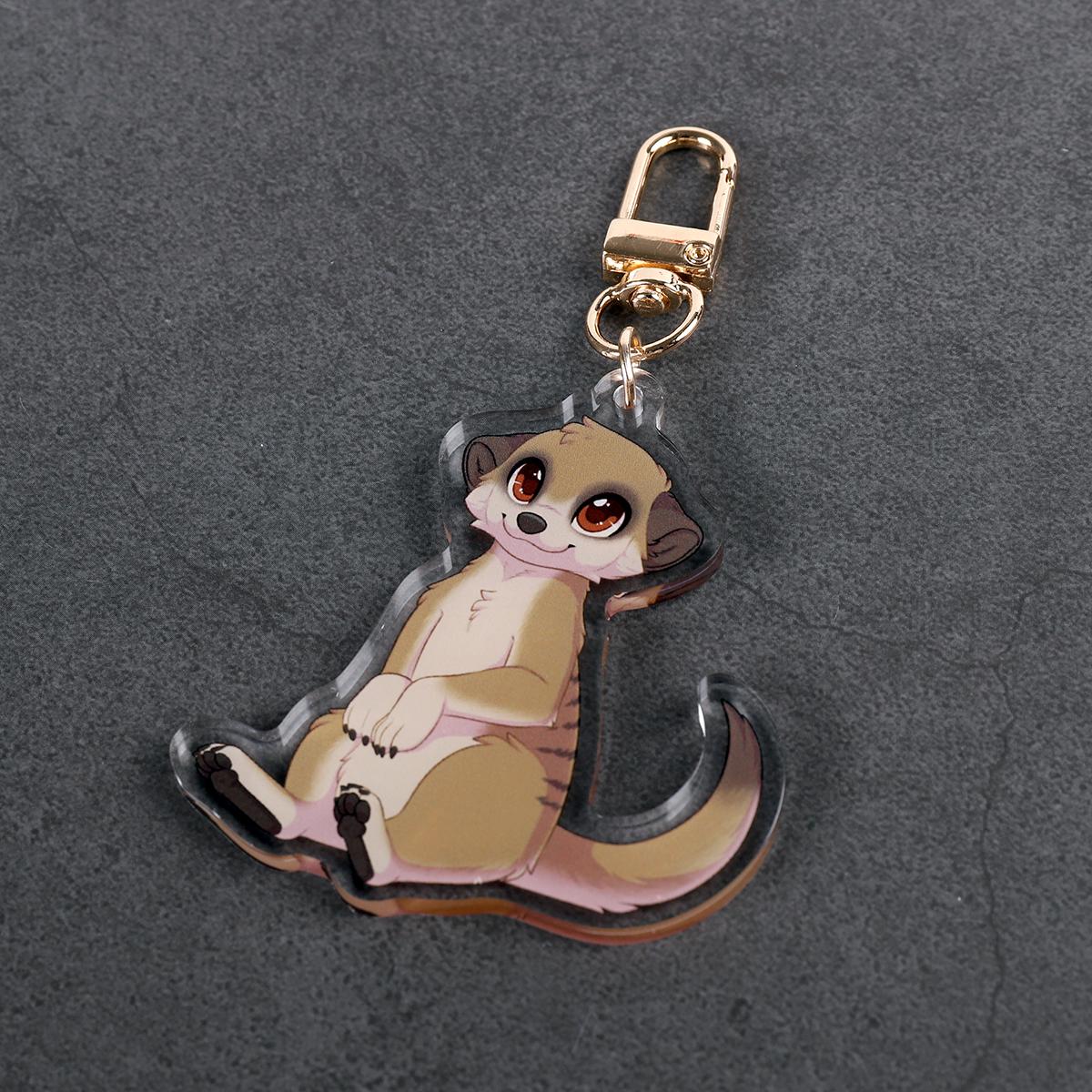 Meerkat Acrylic Charm