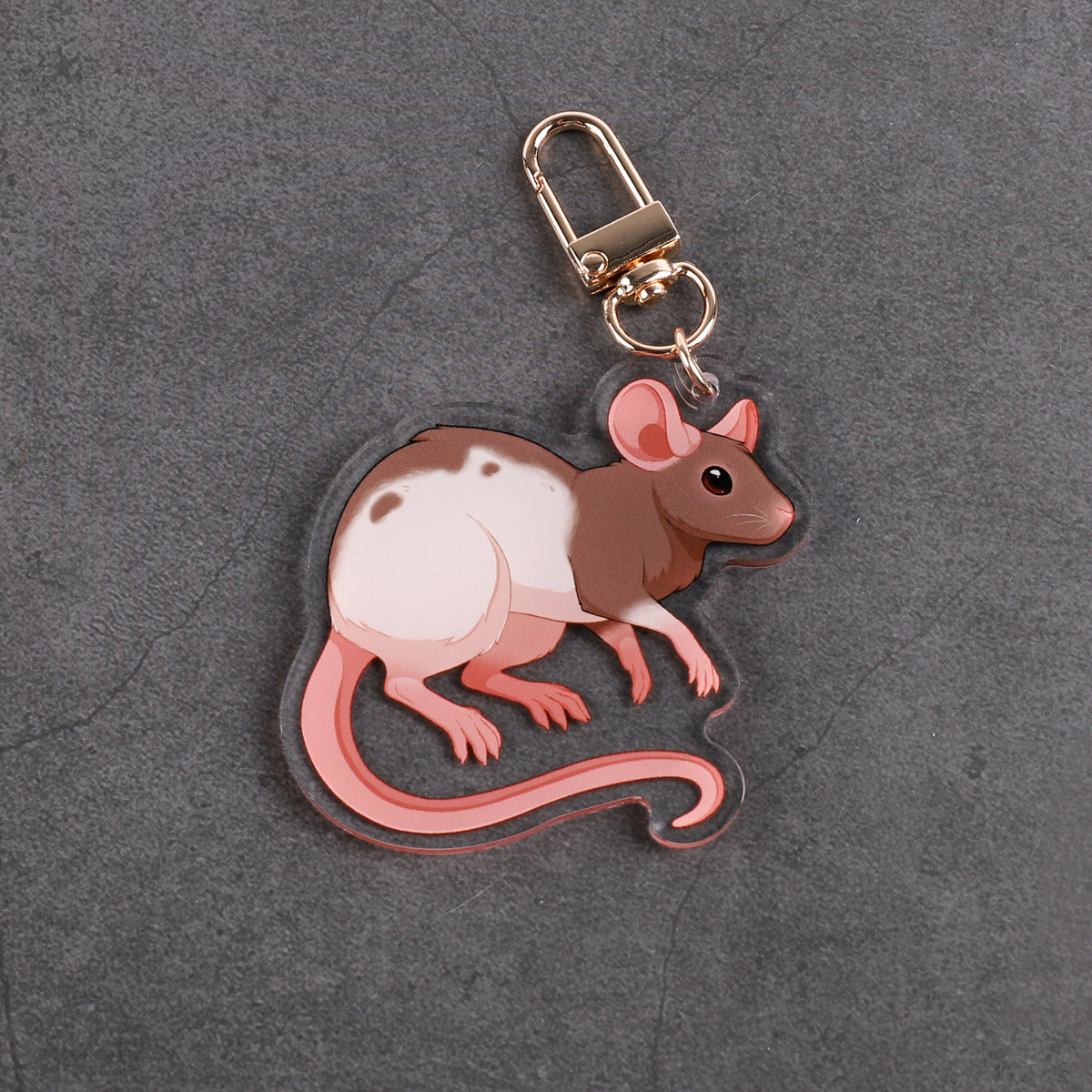 Rat [Hooded Agouti] - Acrylic Charm