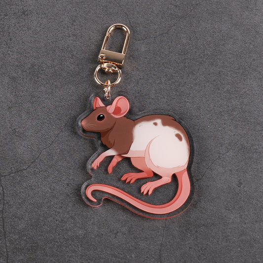 Rat [Hooded Agouti] - Acrylic Charm