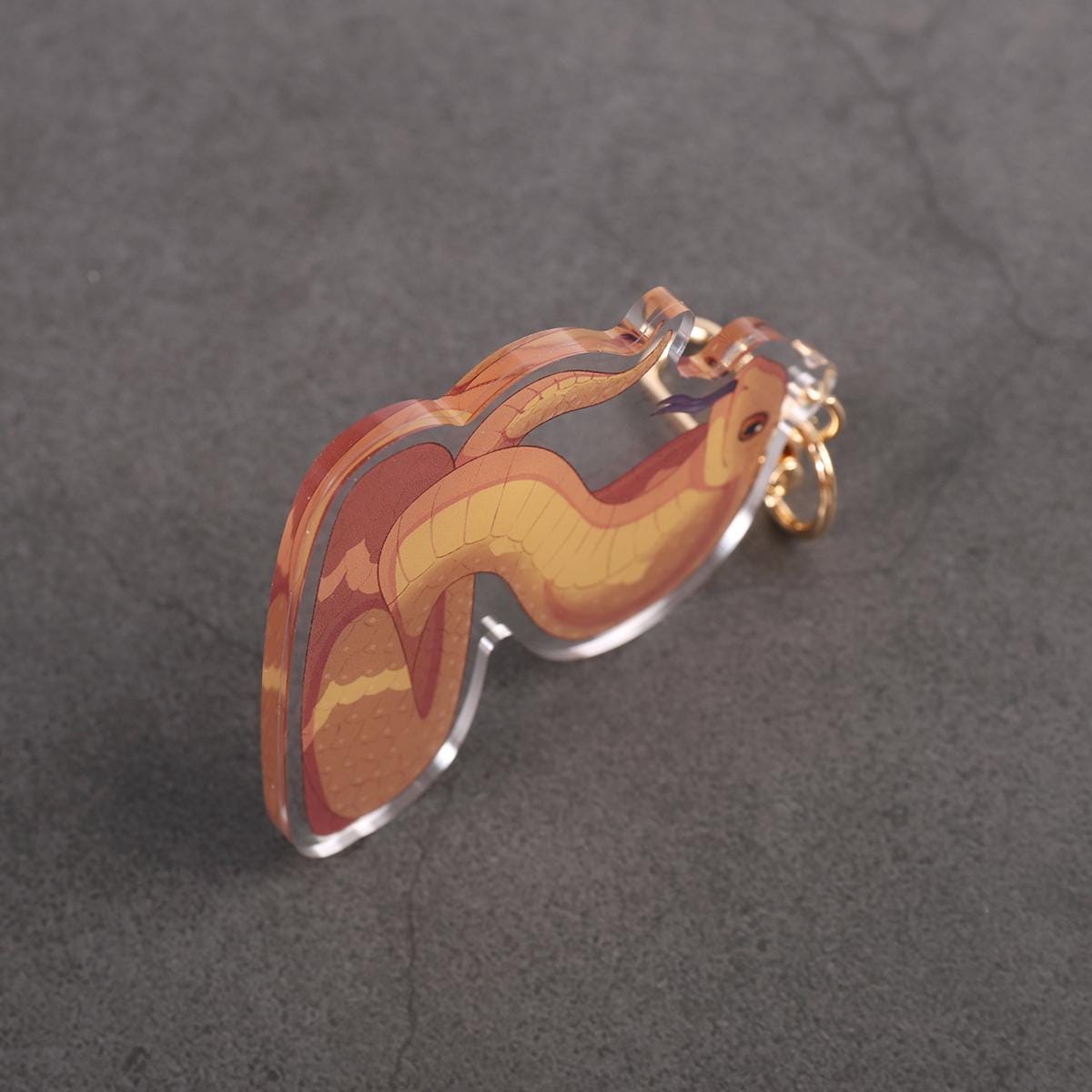 Malaysian King Cobra - Acrylic Charm