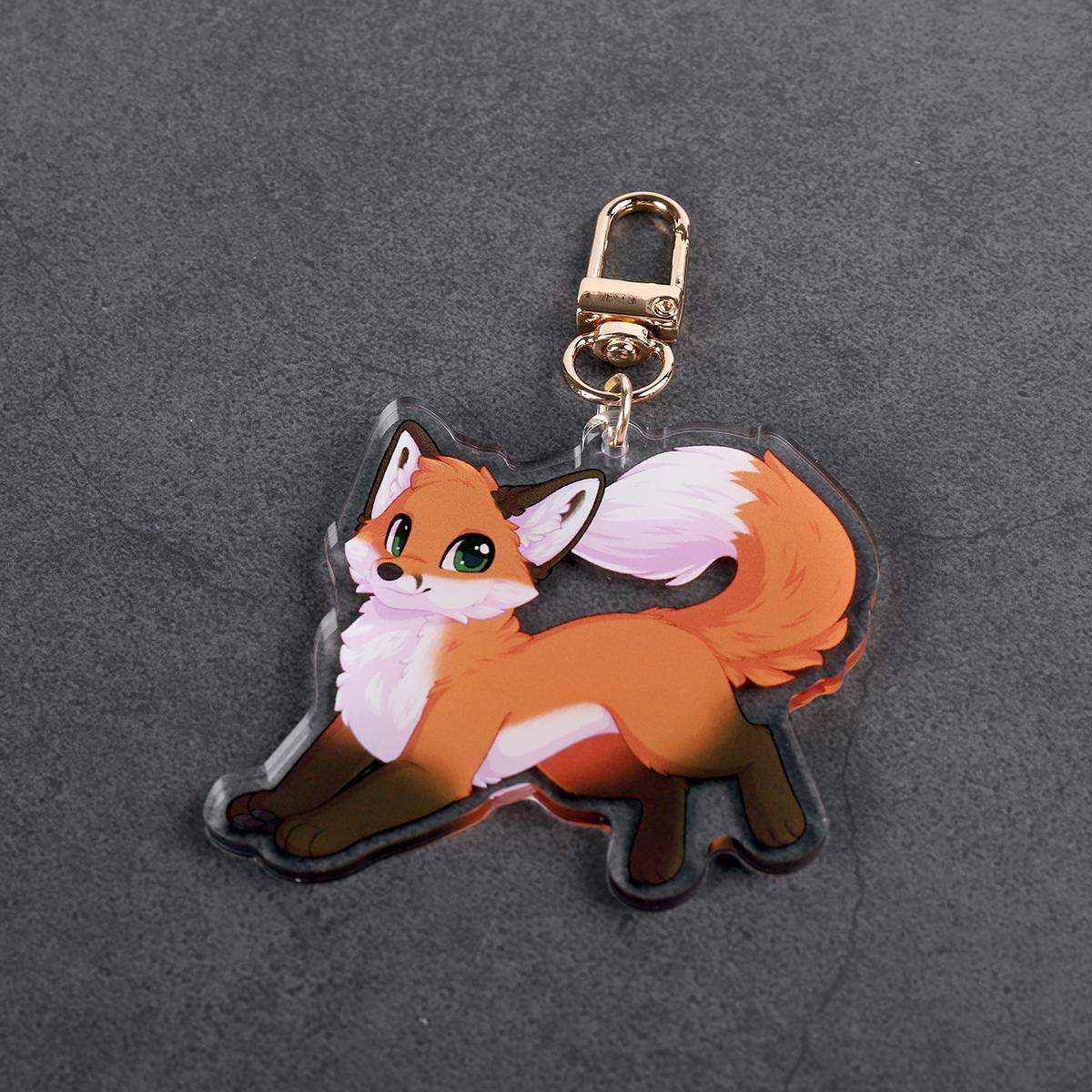 Red Fox - Acrylic Charm