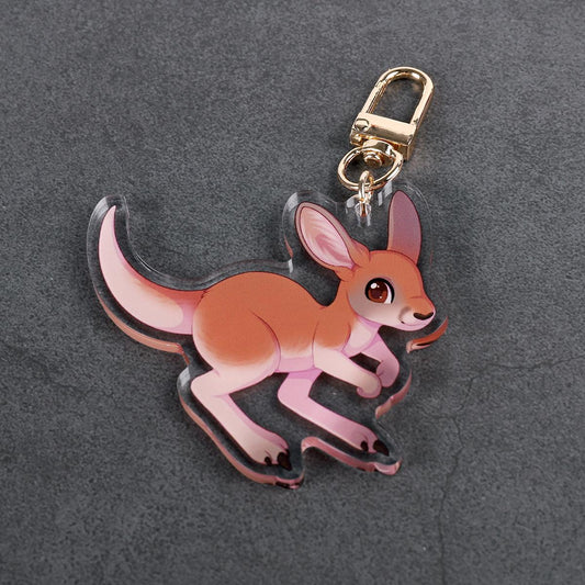 Red Kangaroo - Acrylic Charm