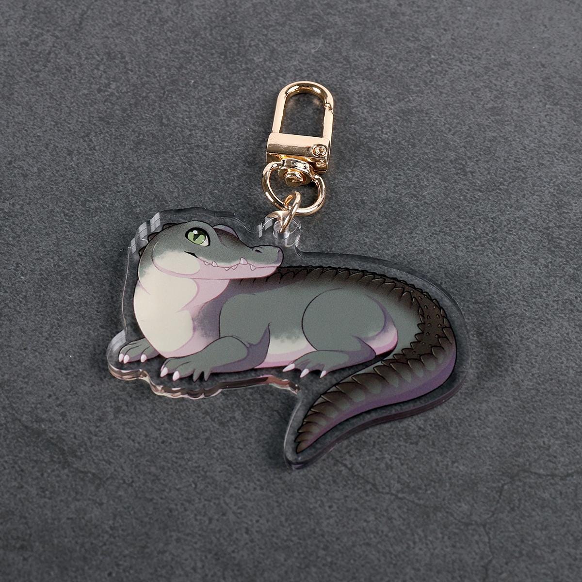 Crocodile - Acrylic Charm