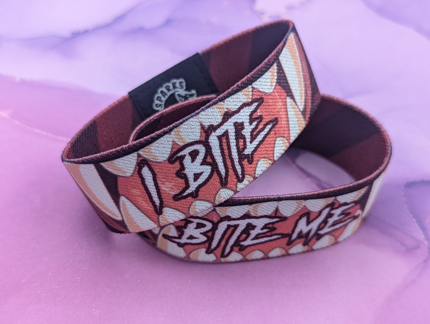 Bite me & I Bite - Elastic Wristbands