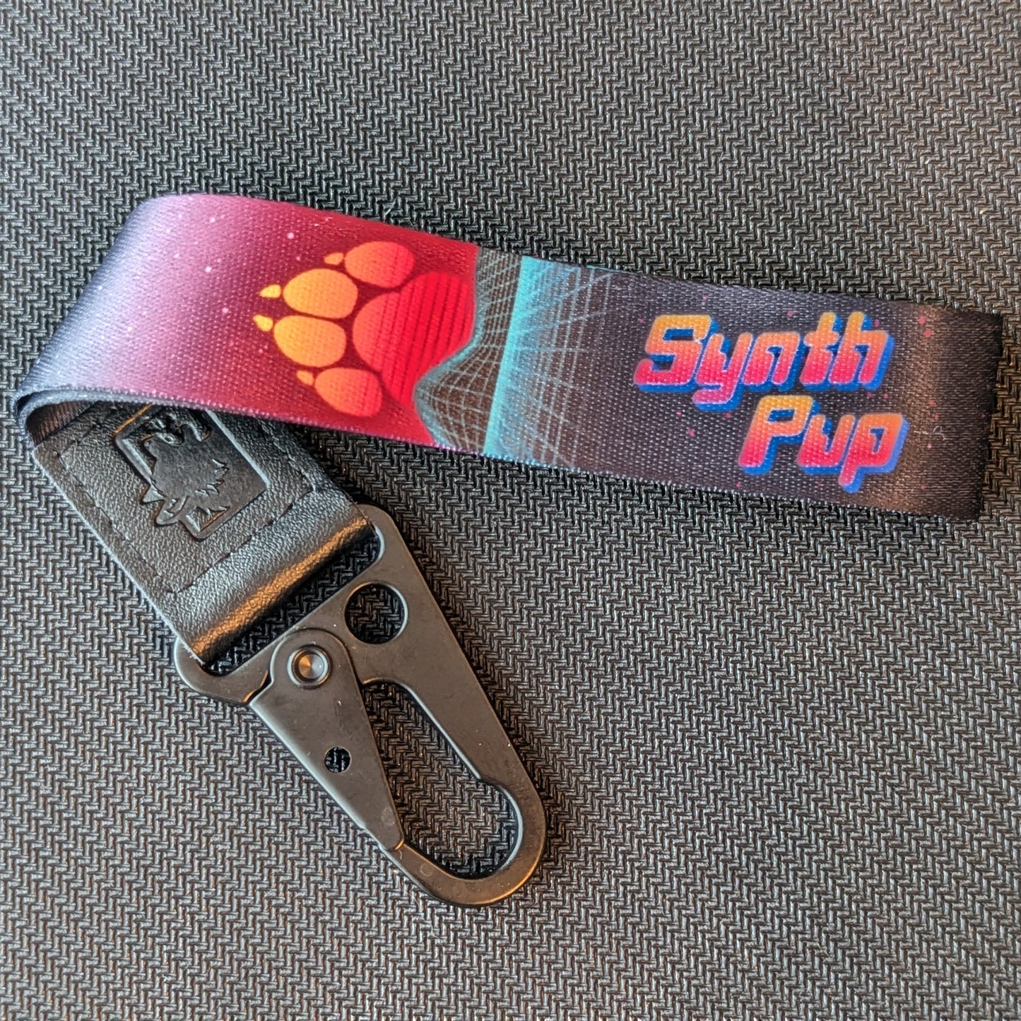Synth Pup - Lanyard Tag
