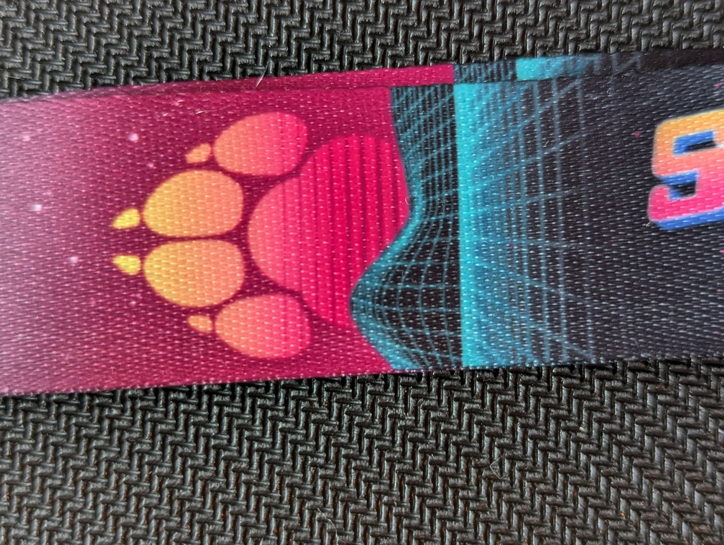 Synth Pup - Lanyard Tag