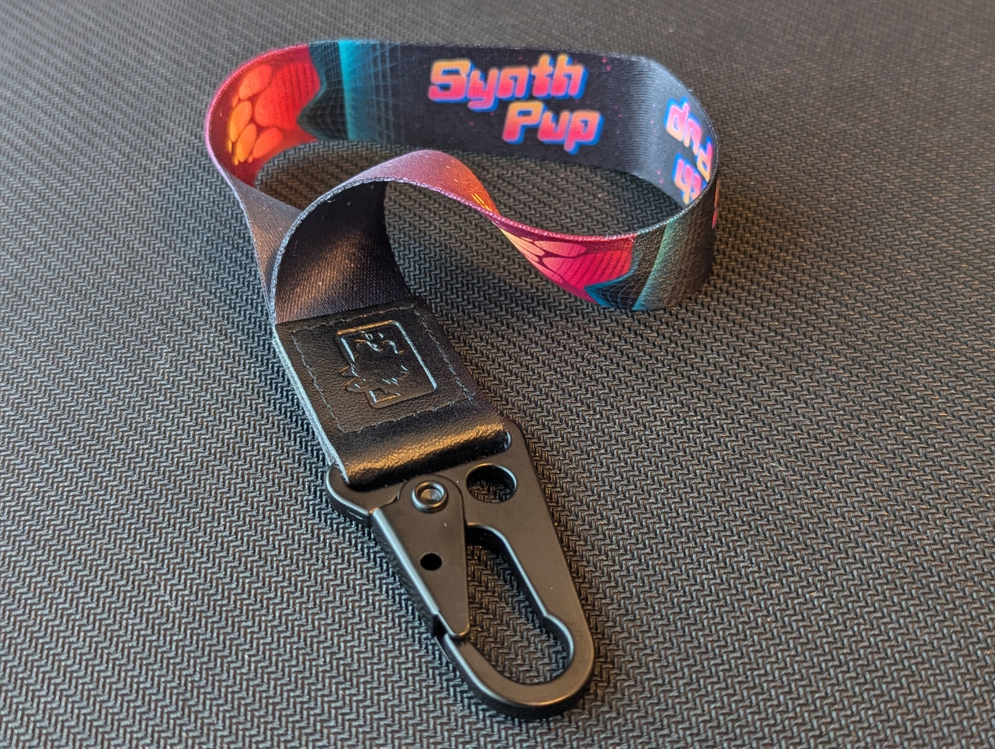 Synth Pup - Lanyard Tag