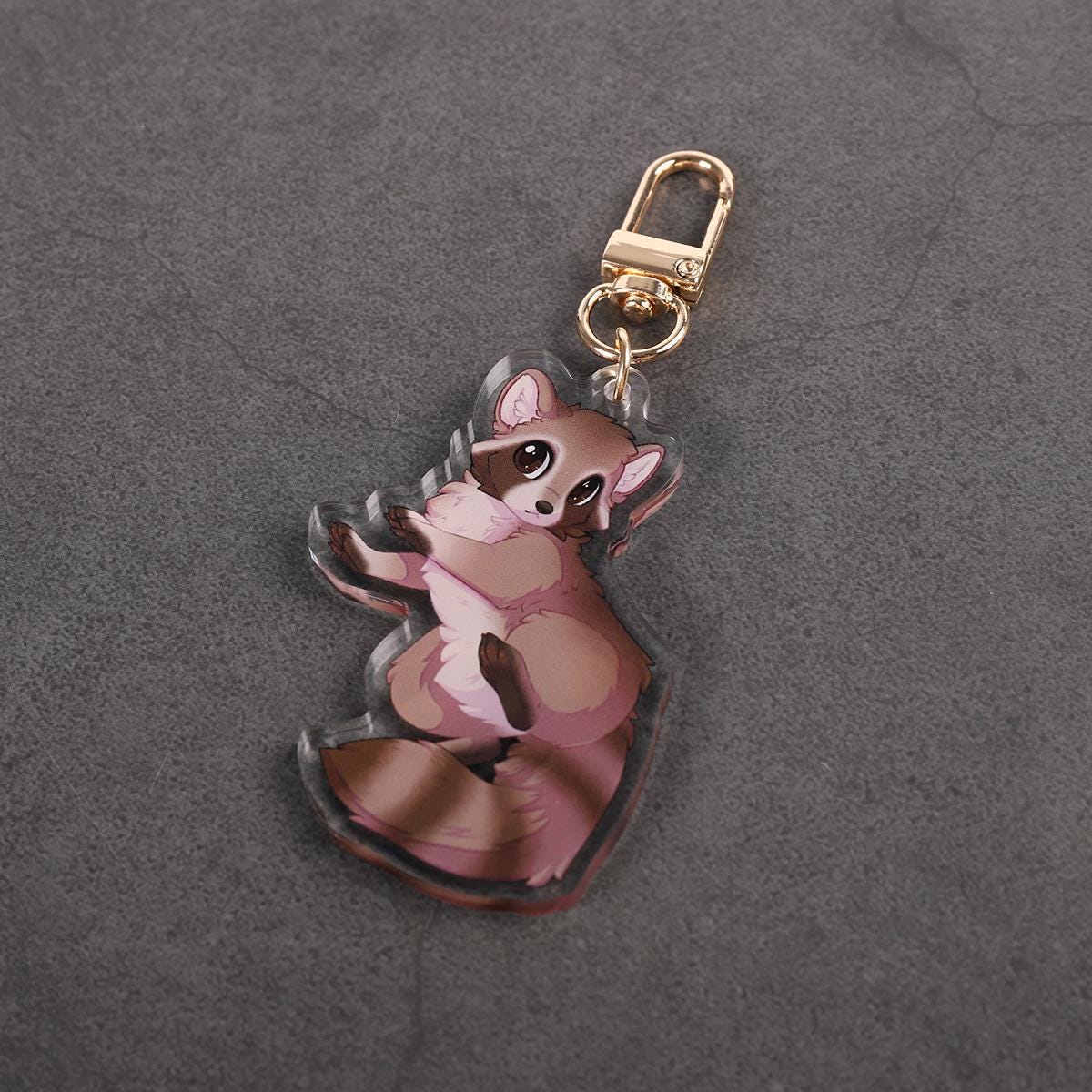Raccoon - Acrylic Charm