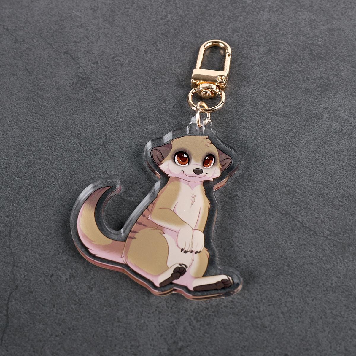 Meerkat Acrylic Charm