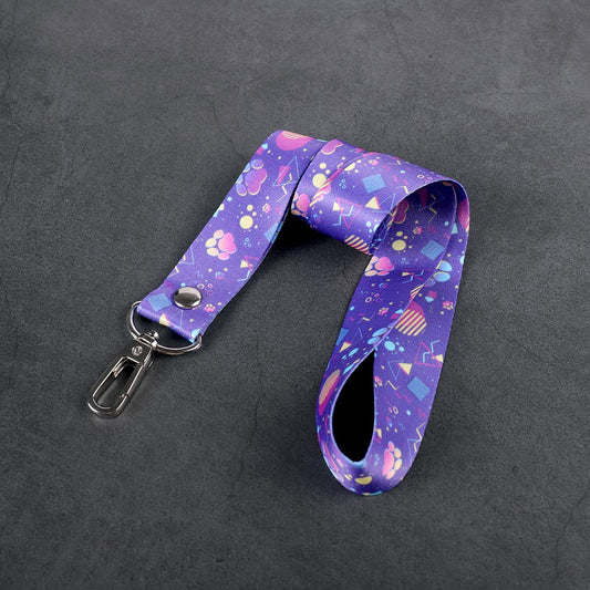 Pawprint Arcade Carpet - Lanyard
