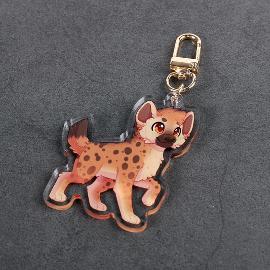 Spotted Hyena - Acrylic Charm