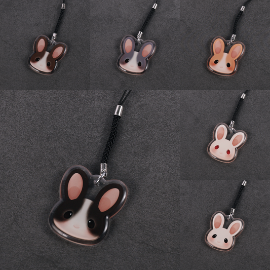 Bunny Collection - 1.5 Inch Charm